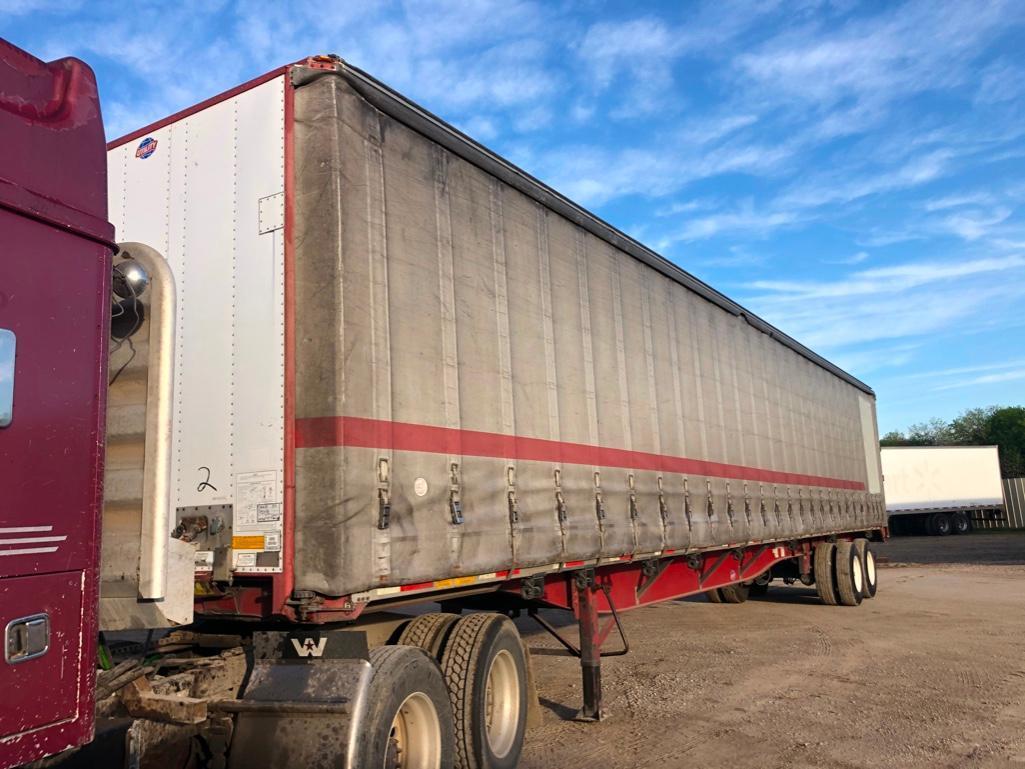 2008 Utility TS2CHA 53 ft T/A Curtain Side Trailer
