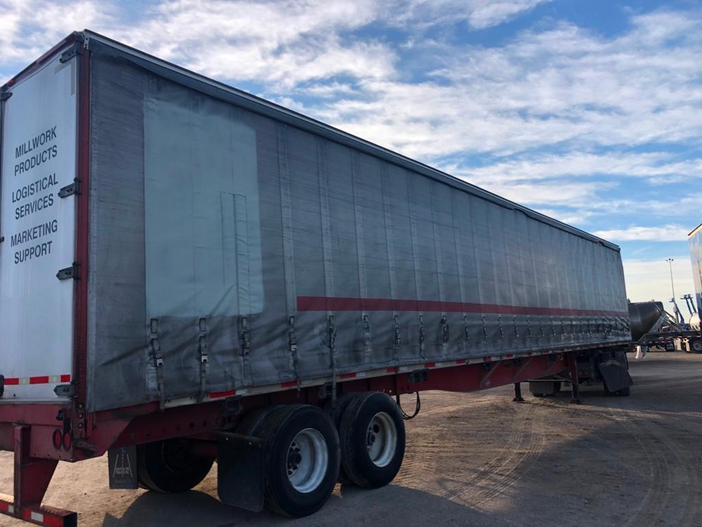 2008 Utility TS2CHA 53 ft T/A Curtain Side Trailer