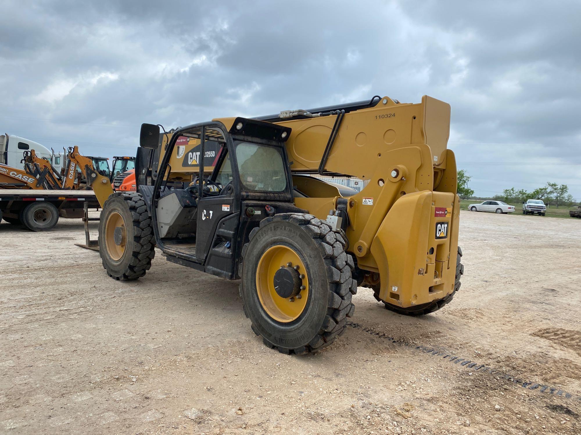 2018 Cat TL1255D Telescopic Forklift