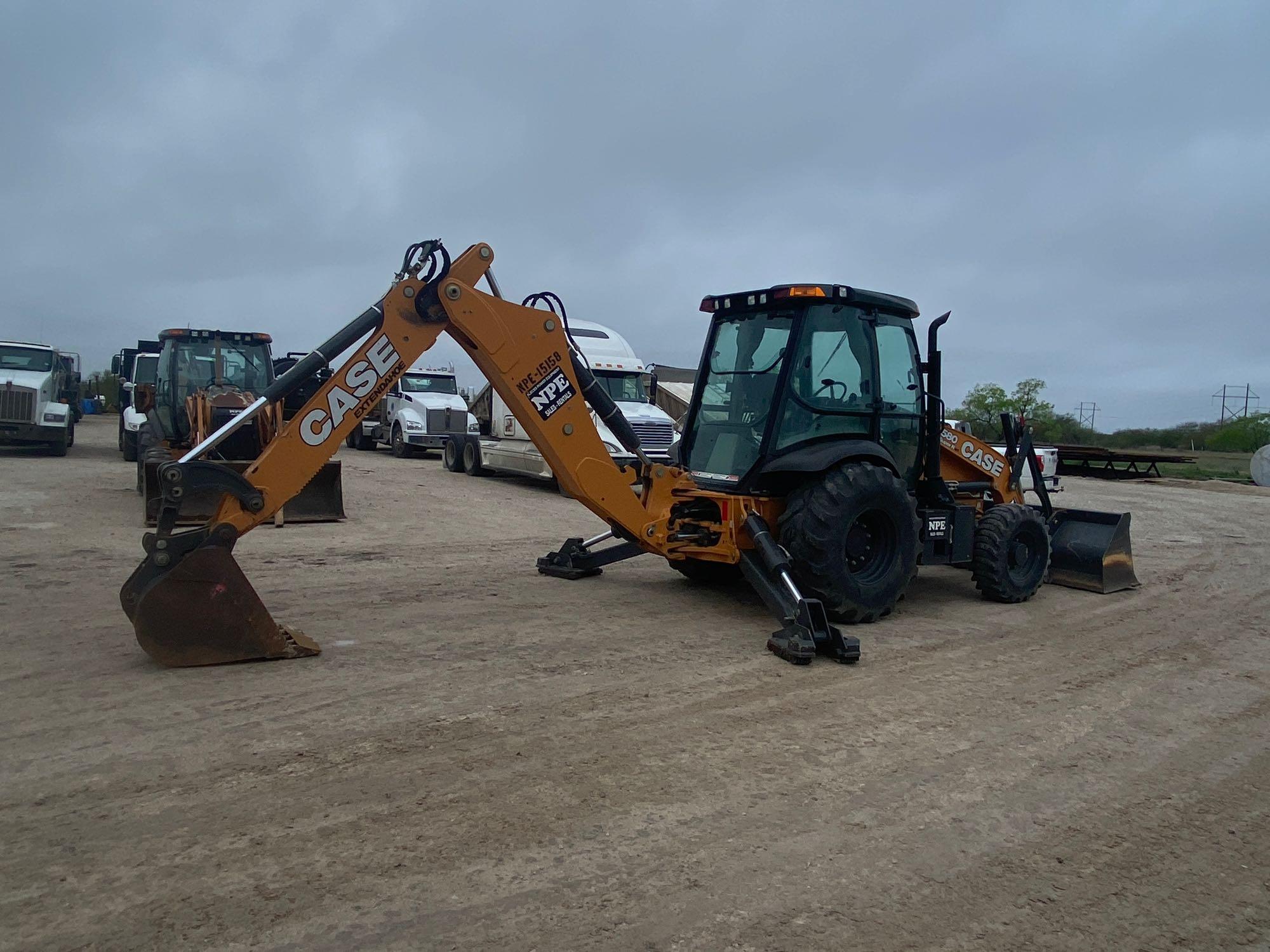 2018 Case 580SN WT 4x4 Loader Backhoe Loader