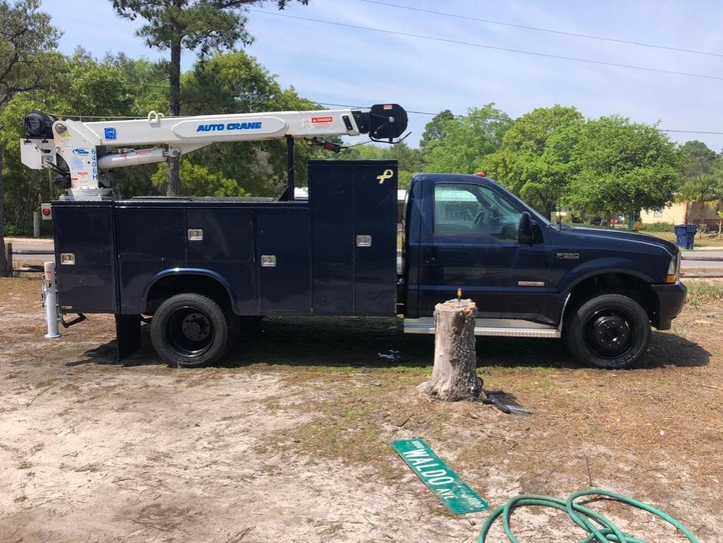 2003 Ford F550 Mechanics Truck