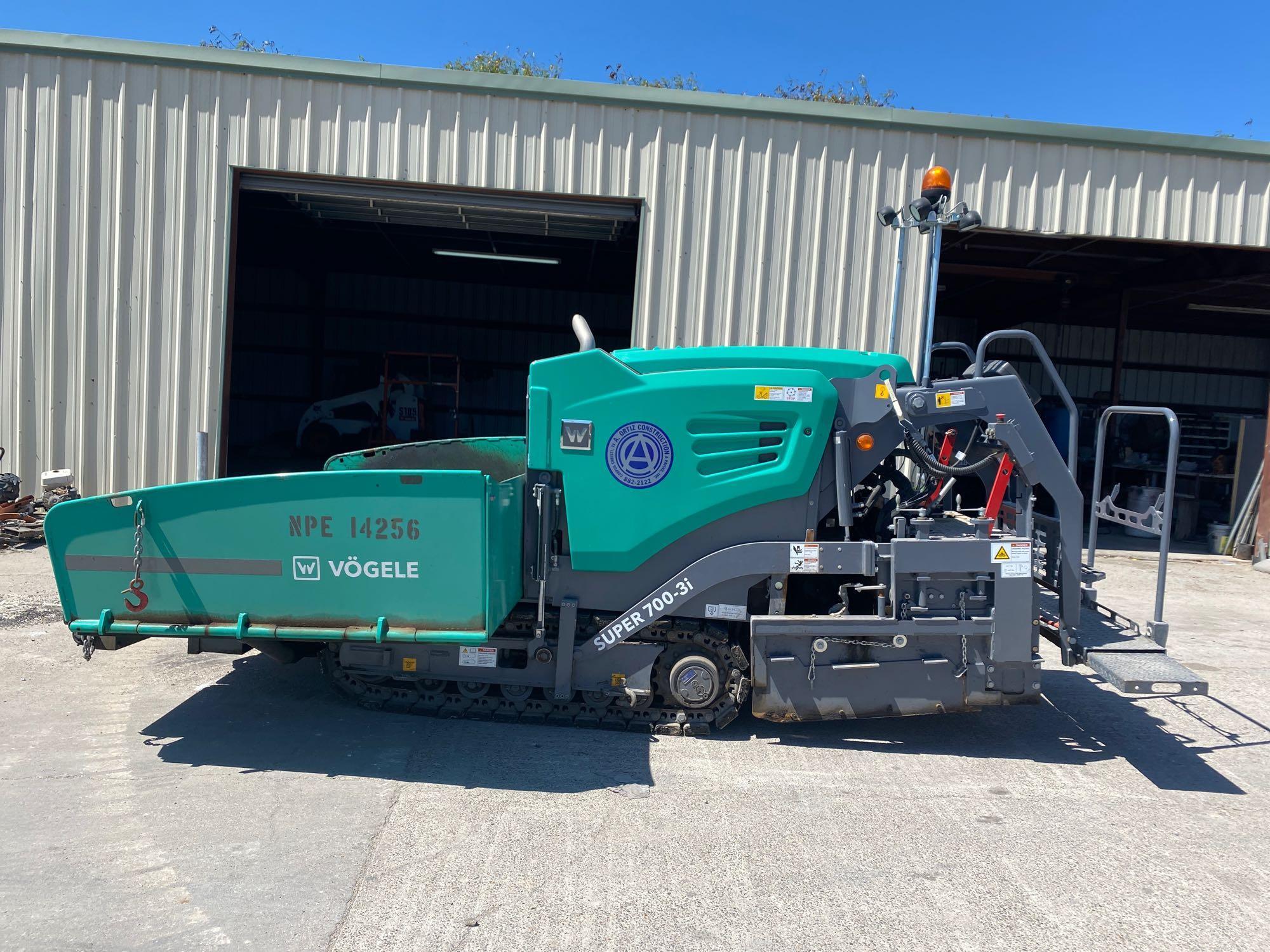 2017 Vogele Super 700-3 i Asphalt Paver