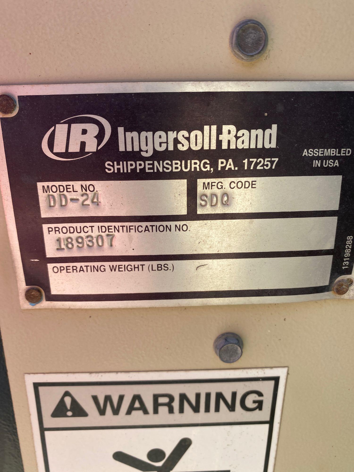 2006 Ingersoll Rand DD24 Tandem Vibratory Smooth Drum Roller