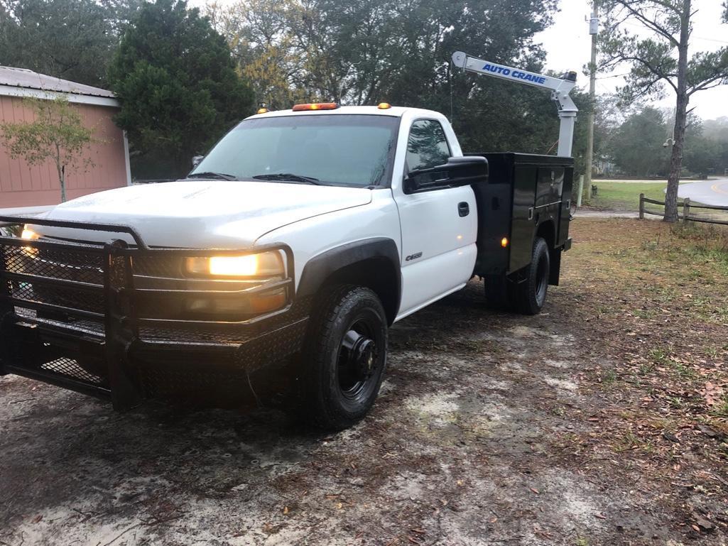 2001 Chevy 3500 Mechanics Truck