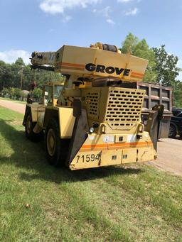 1989 Grove RT58C 18 ton Rough Terrain Crane