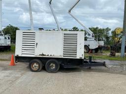 1999 Sullair 900H DLO CAT Air Compressor on T/A Trailer