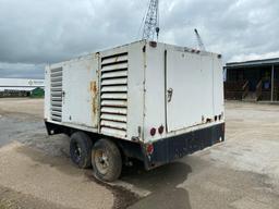 1999 Sullair 900H DLO CAT Air Compressor on T/A Trailer