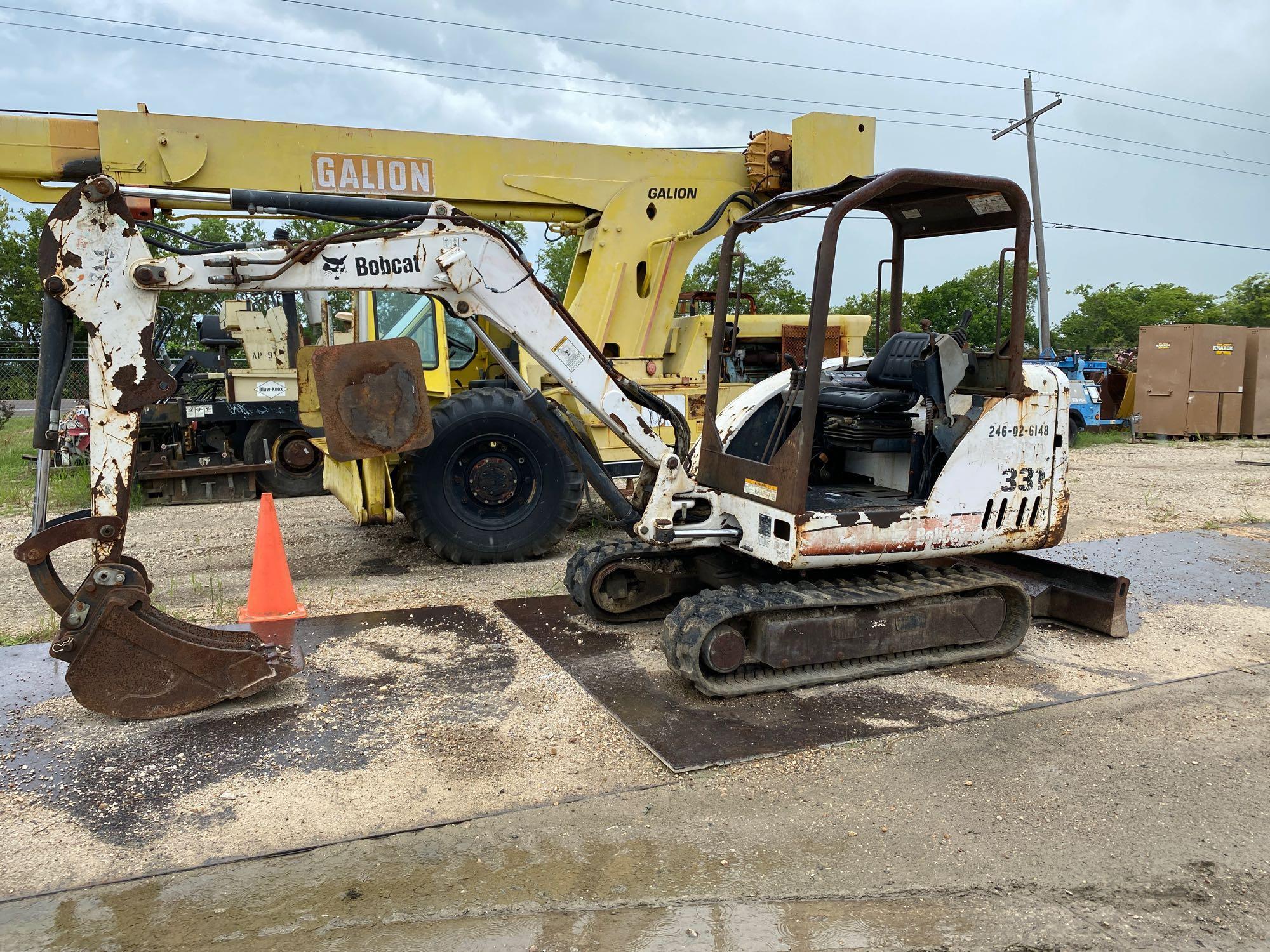 2006 Bobcat 331G Mini Excavator