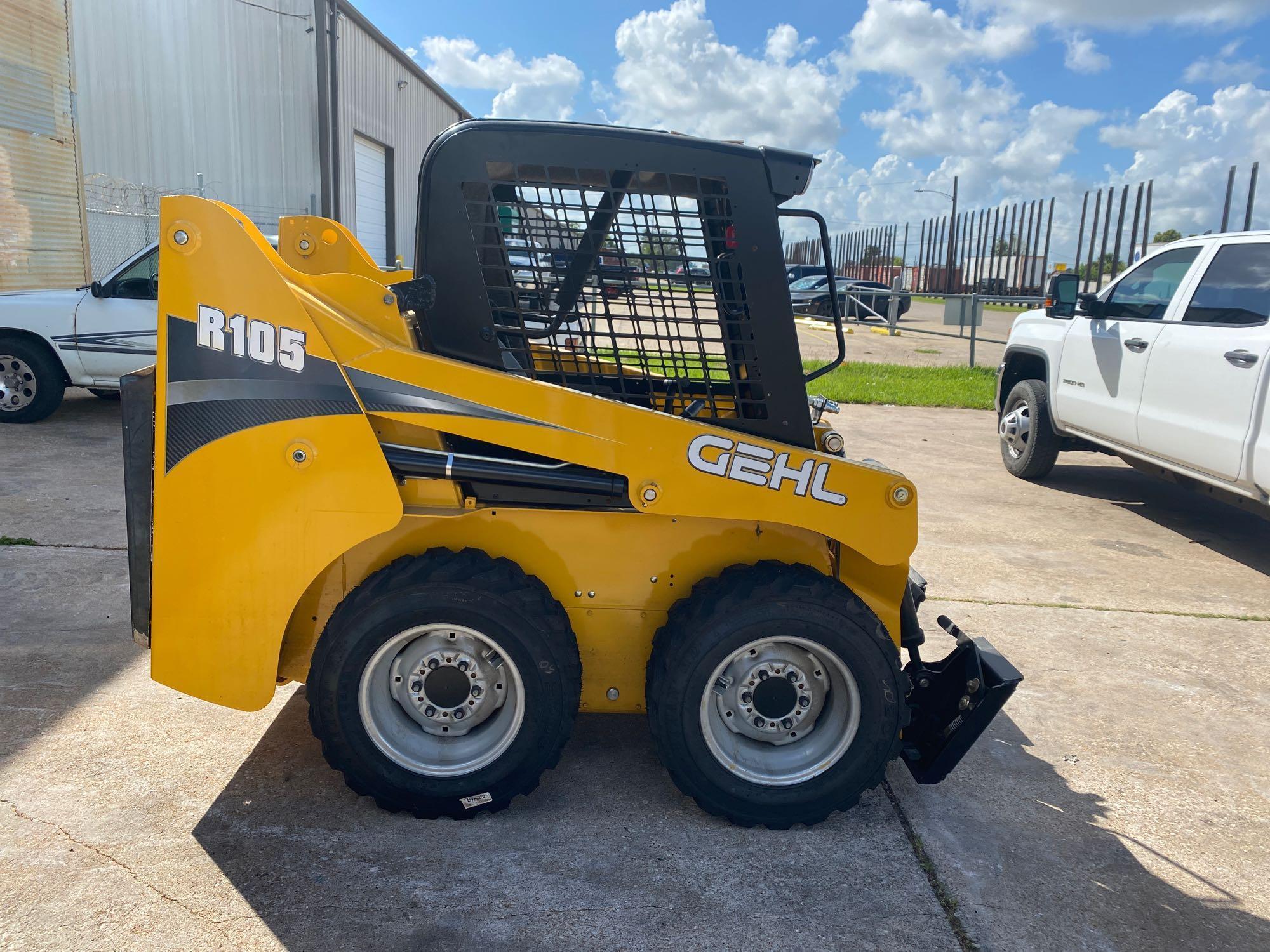 2019 Gehl R105 Skid Steer Loader