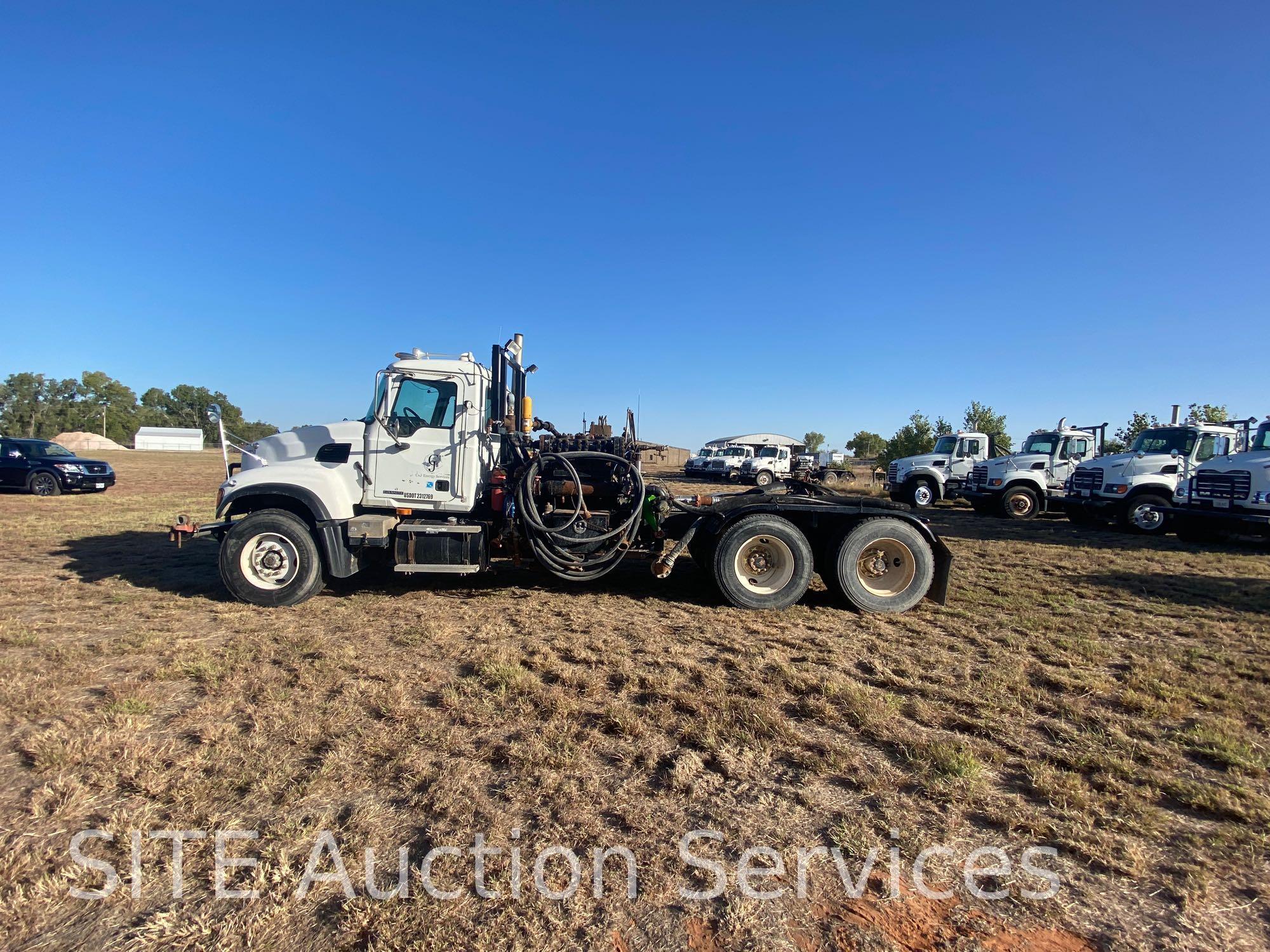 2006 Mack CV713 Granite T/A Kill Truck Tractor