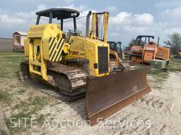 2007 New Holland D95 Crawler Tractor with Midwestern M520C Side Boom