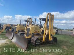 2007 New Holland D95 Crawler Tractor with Midwestern M520C Side Boom