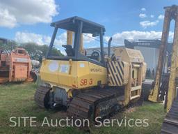 2007 New Holland D95 Crawler Tractor with Midwestern M520C Side Boom