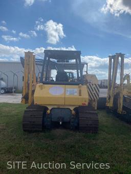 2007 New Holland D95 Crawler Tractor with Midwestern M520C Side Boom