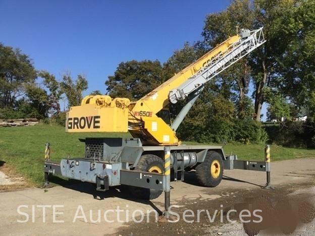 2001 Grove RT650E 50 Ton Rough Terrain Crane