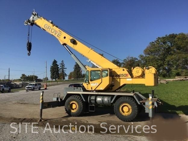 2001 Grove RT650E 50 Ton Rough Terrain Crane