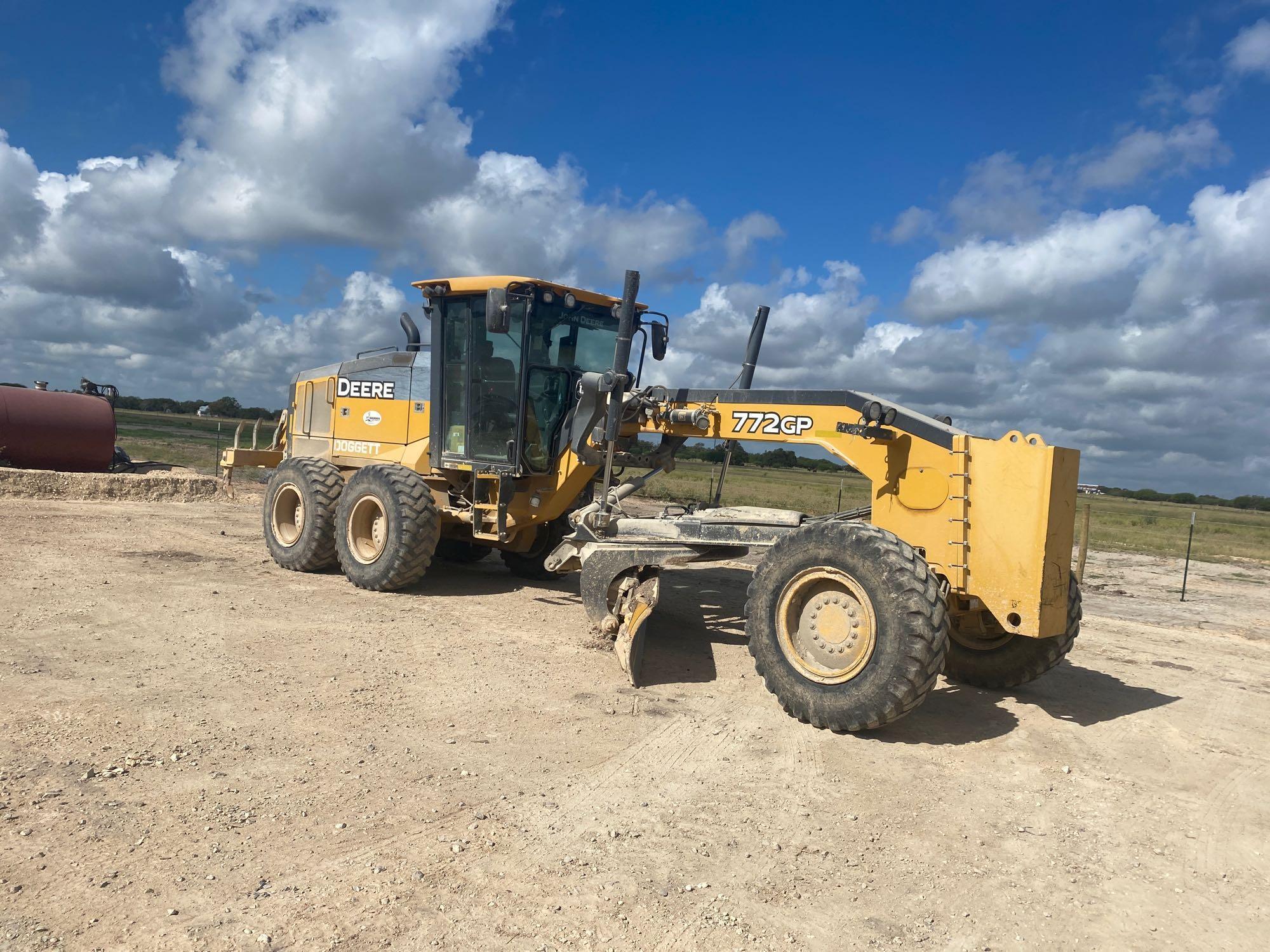 2017 John Deere 772GP Motor Grader