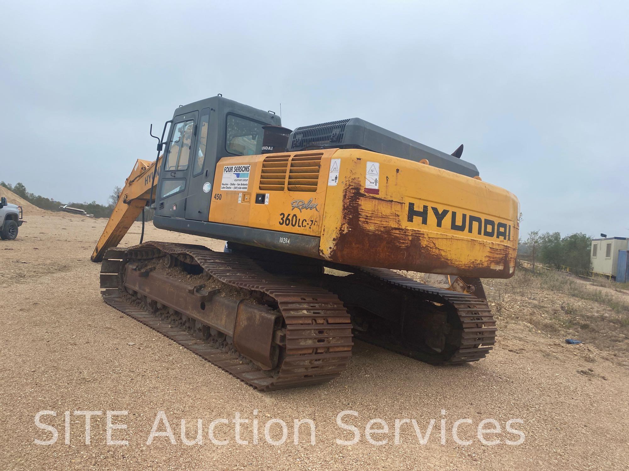 2010 Hyundai Robex 360 LC-7A Hydraulic Excavator