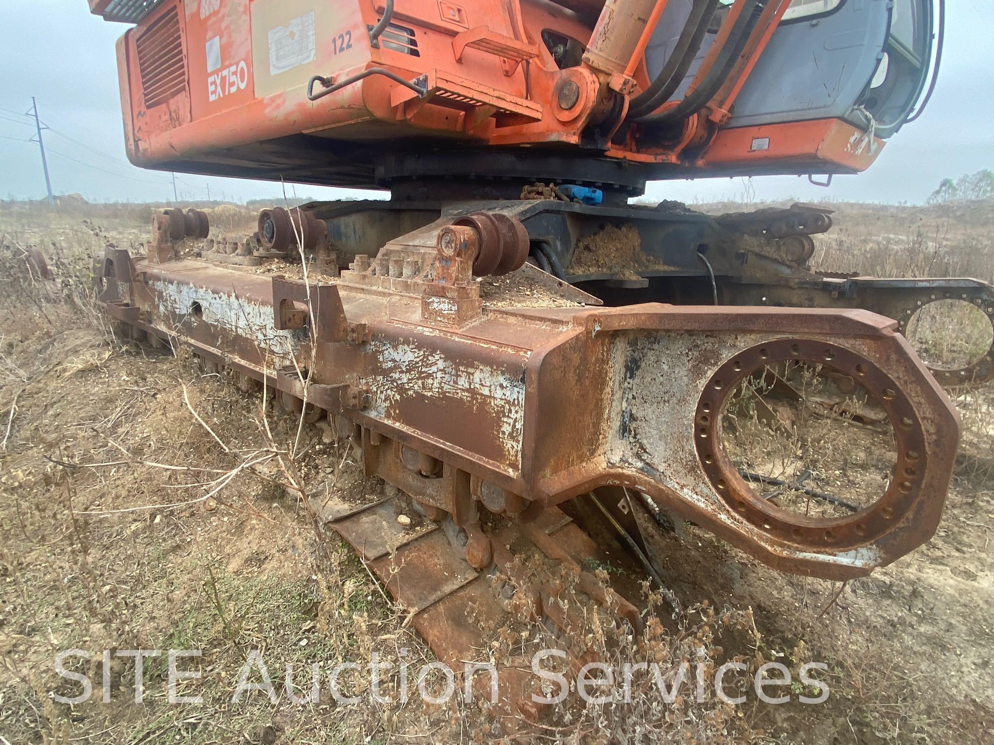 1999 Hitachi EX750-5 Hydraulic Excavator