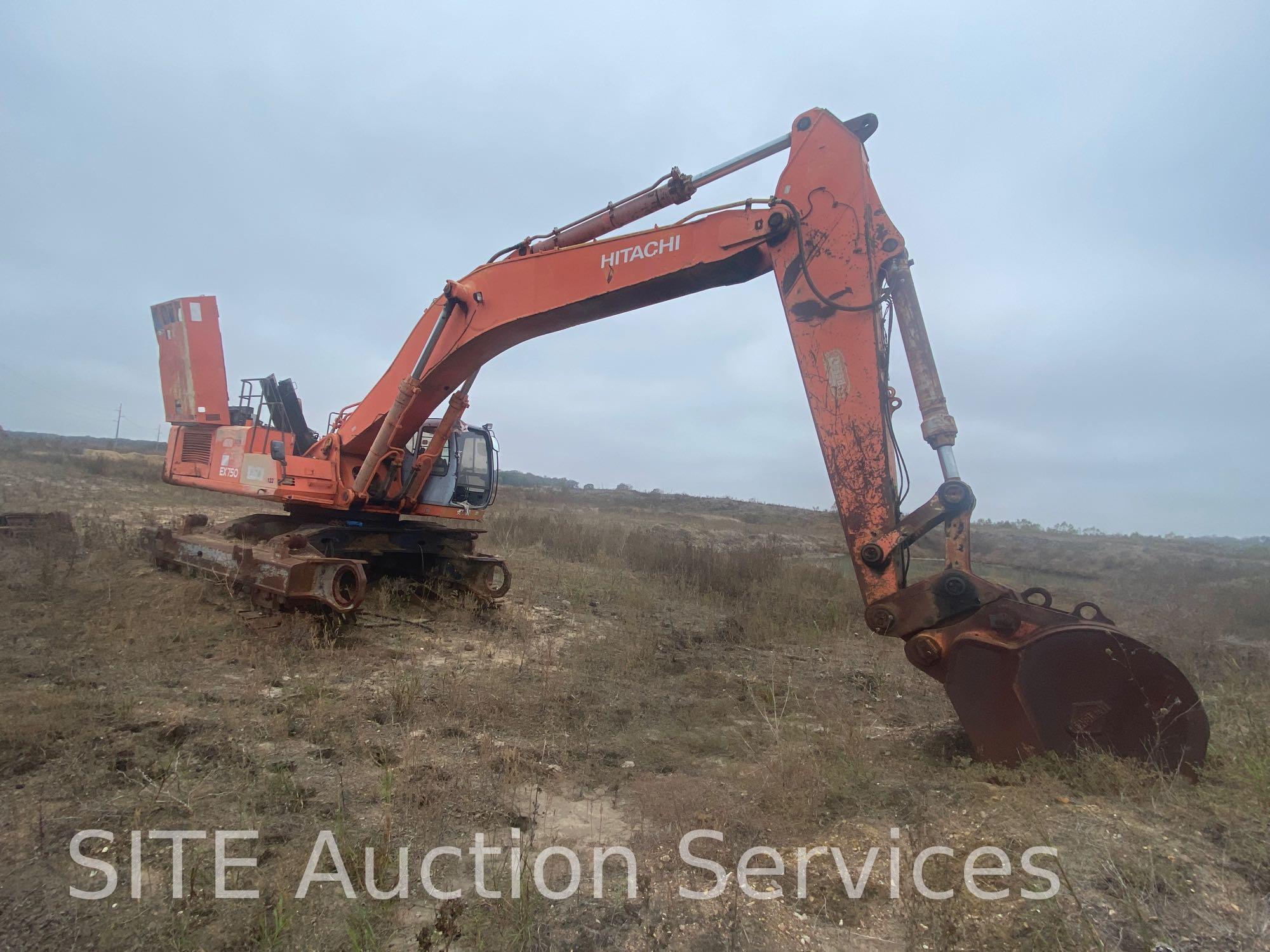 1999 Hitachi EX750-5 Hydraulic Excavator