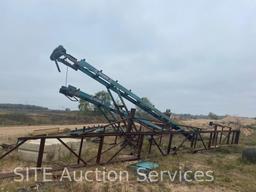 Qty of 3 Powerscreen 4026 stacker conveyers