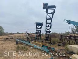 Qty of 3 Powerscreen 4026 stacker conveyers