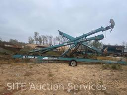 Qty of 3 Powerscreen 4026 stacker conveyers