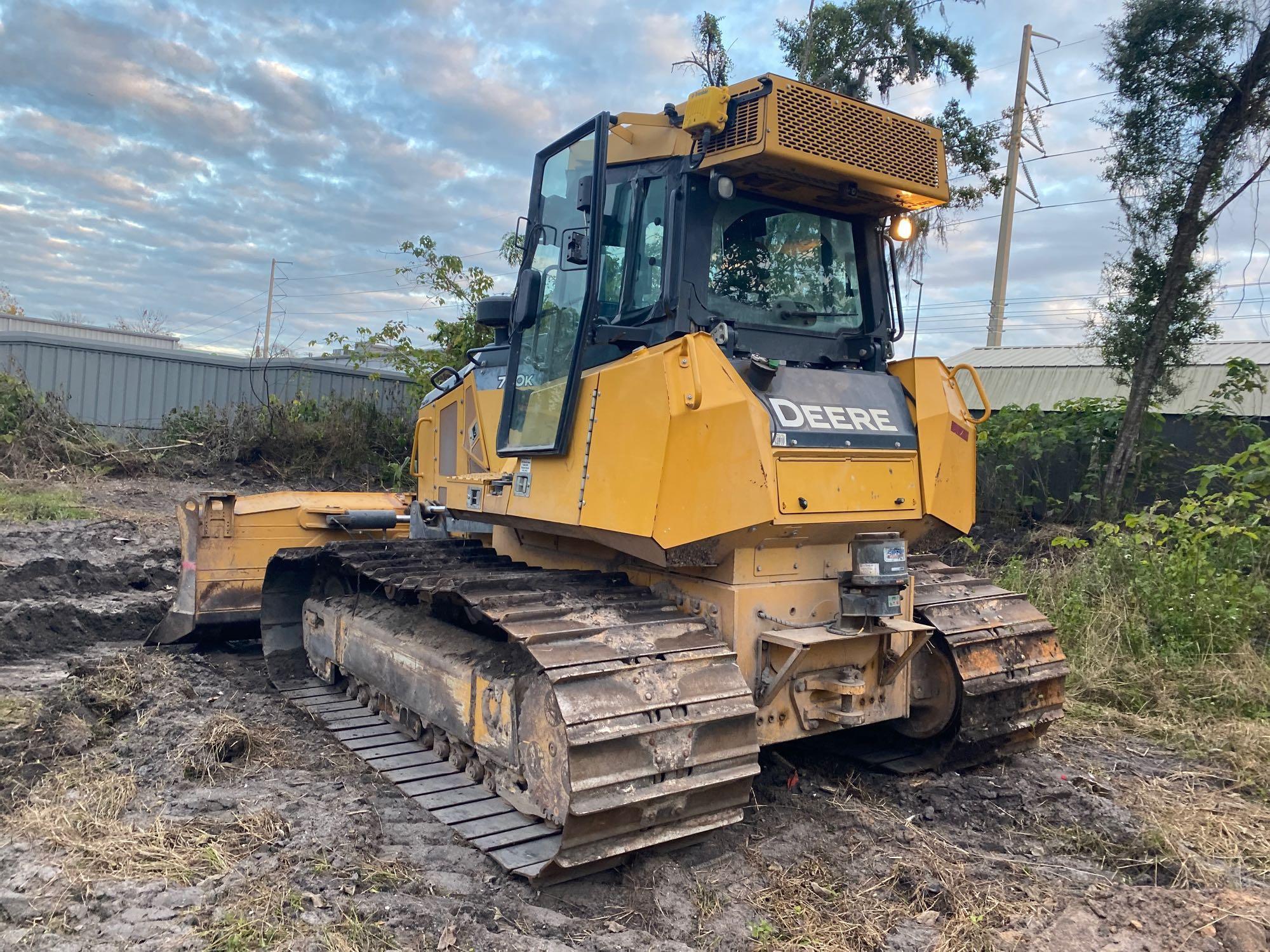 2015 John Deere 750K LGP Crawler