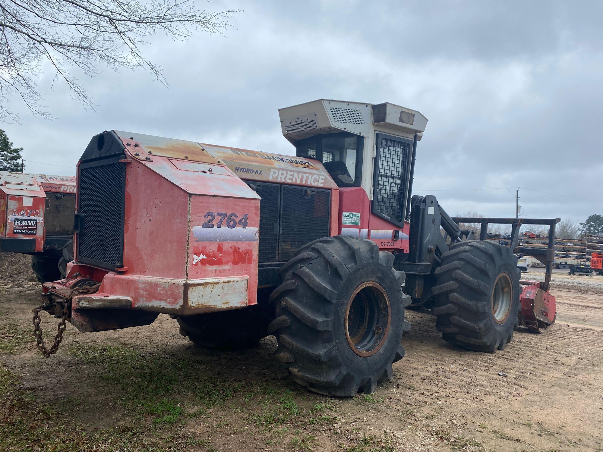 2008 Prentice Hydro-Ax 2764 with Fecon Mulcher