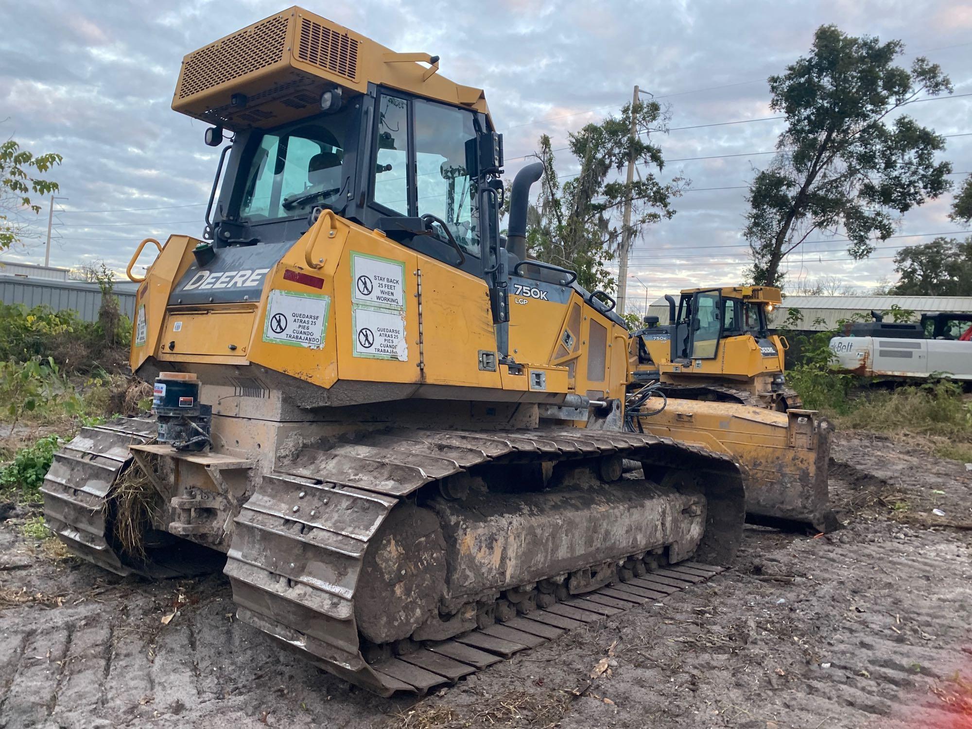 2015 Deere 750K LGP Crawler Dozer