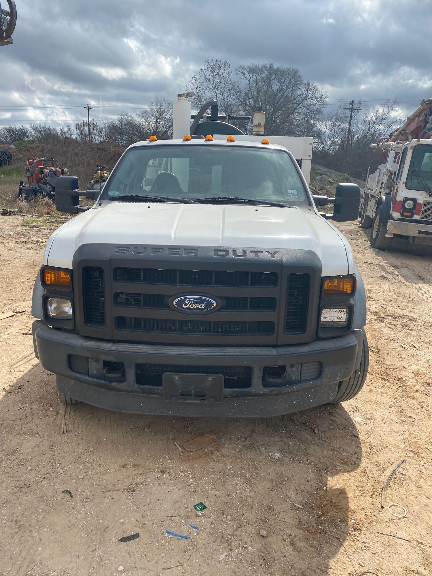 2008 Ford F550 Super Duty Regular Cab Utility Truck