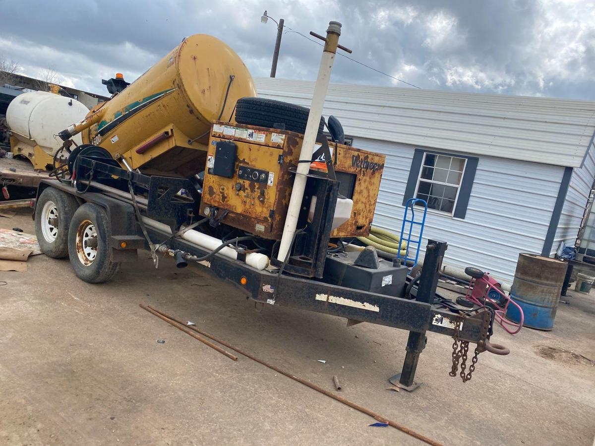 2008 Model 512 McElrath Trailer w/ Vermeer V500 Vacuum