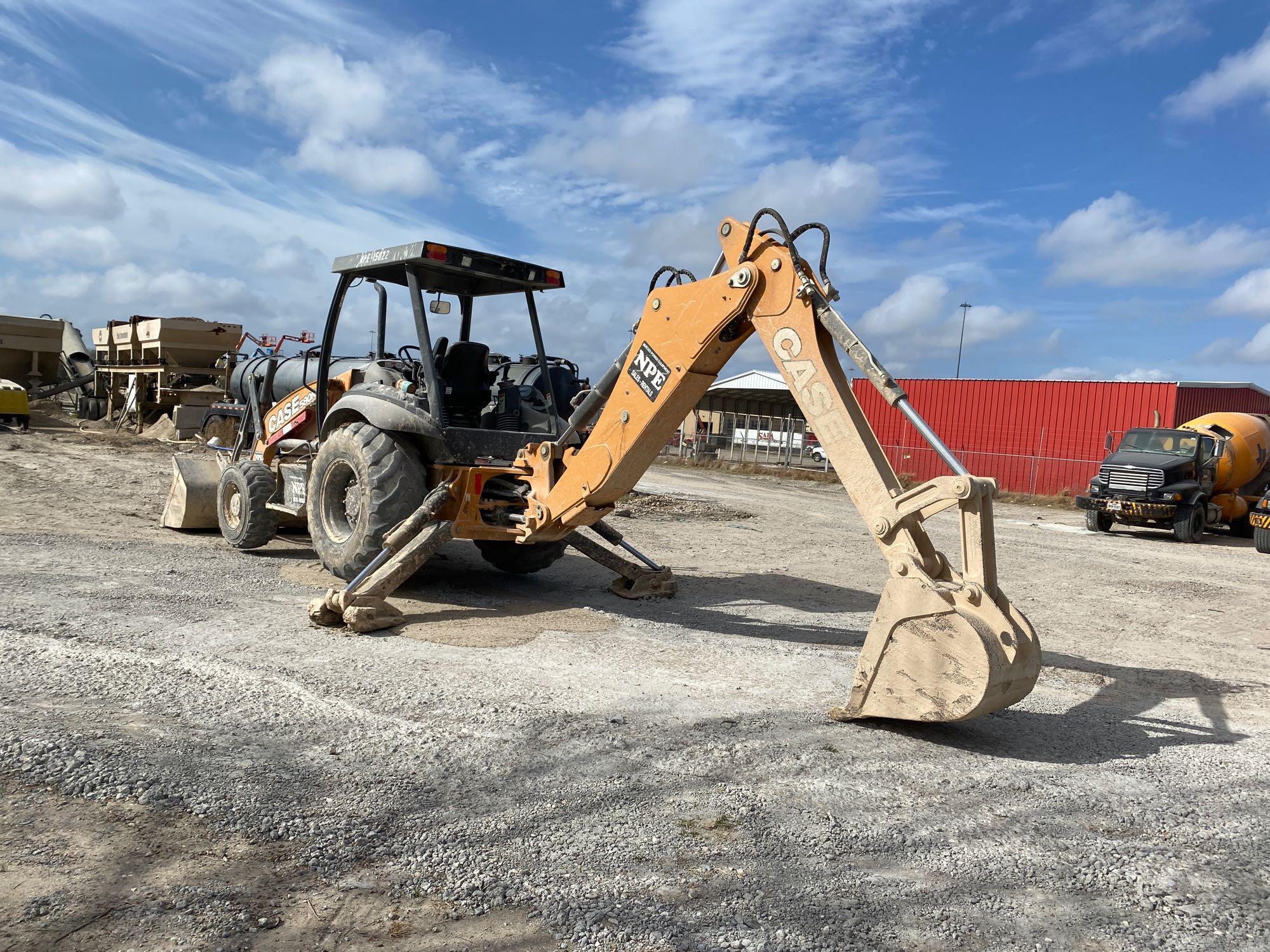 2018 Case 580N EP 4x4 Backhoe Loader