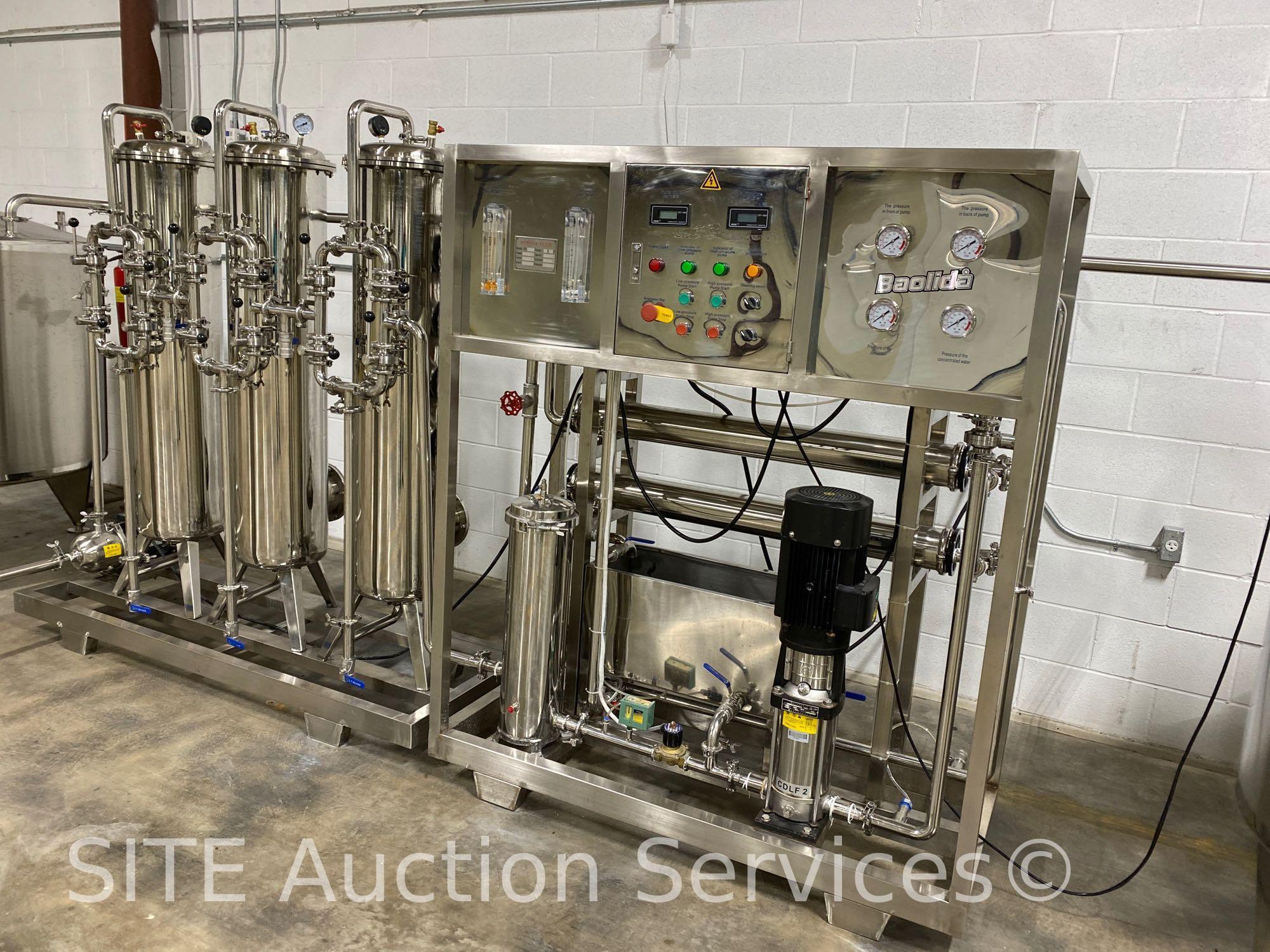 Baolida Reverse Osmosis Water Treatment Plant / Apparatus