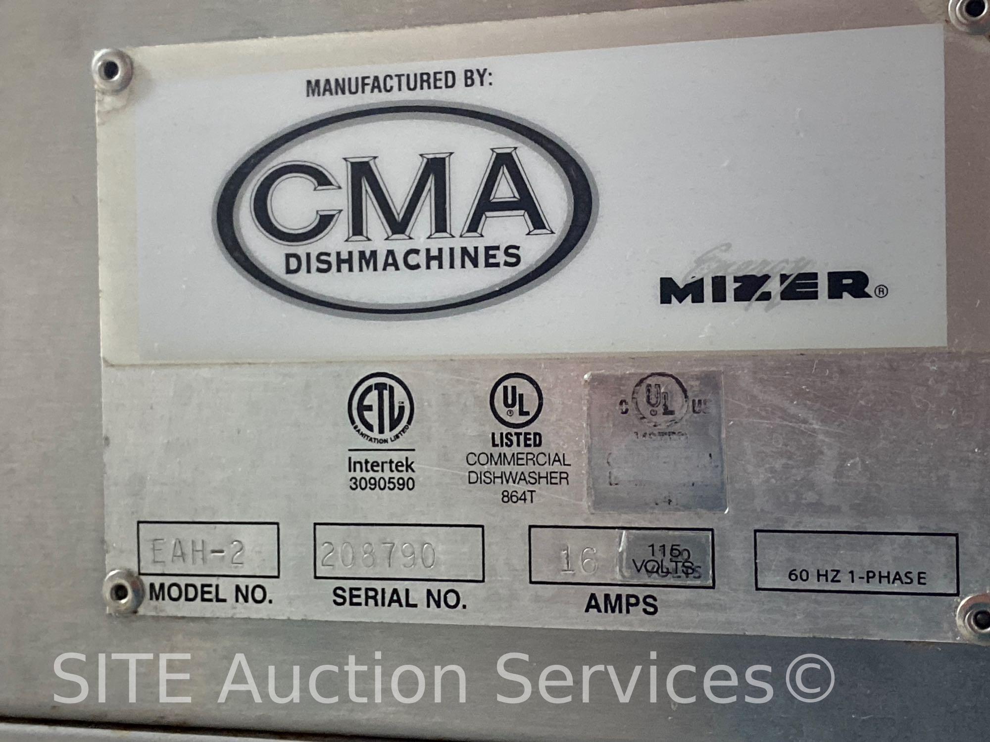 CMA Dishmachines EAH-2 Commercial Dishwasher