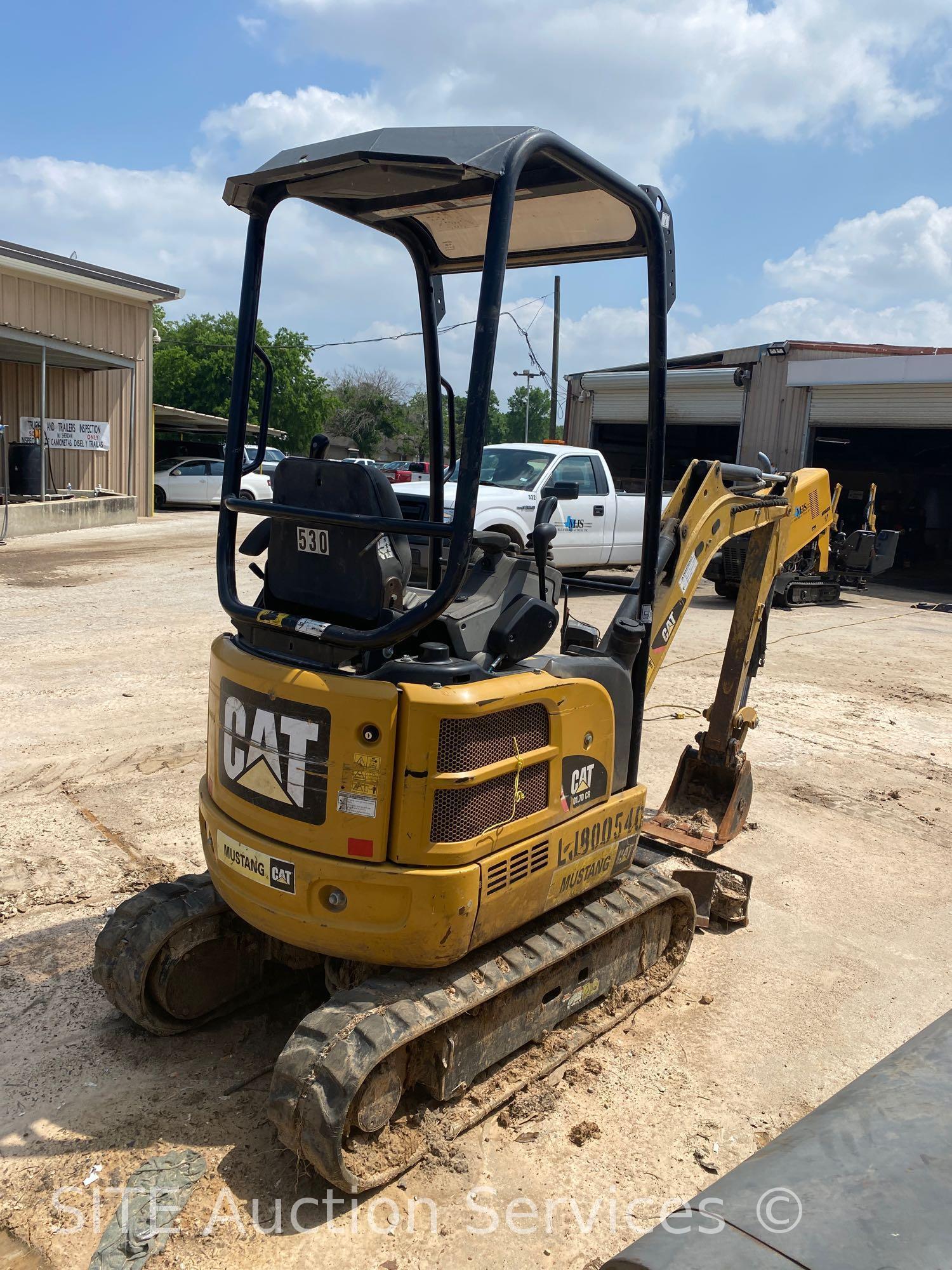 2015 Cat 301.7D CR Mini Excavator