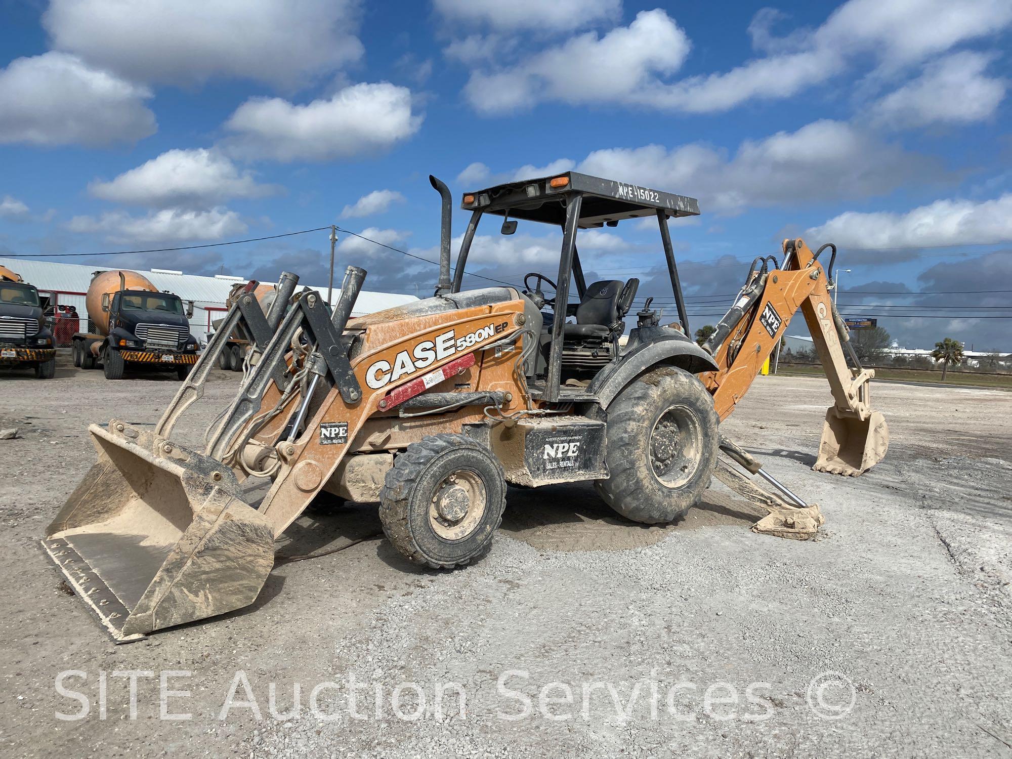 2018 Case 580N EP 4x4 Backhoe Loader