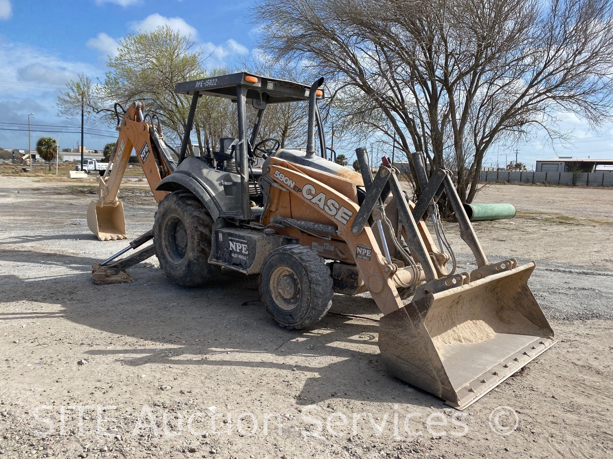 2018 Case 580N EP 4x4 Backhoe Loader