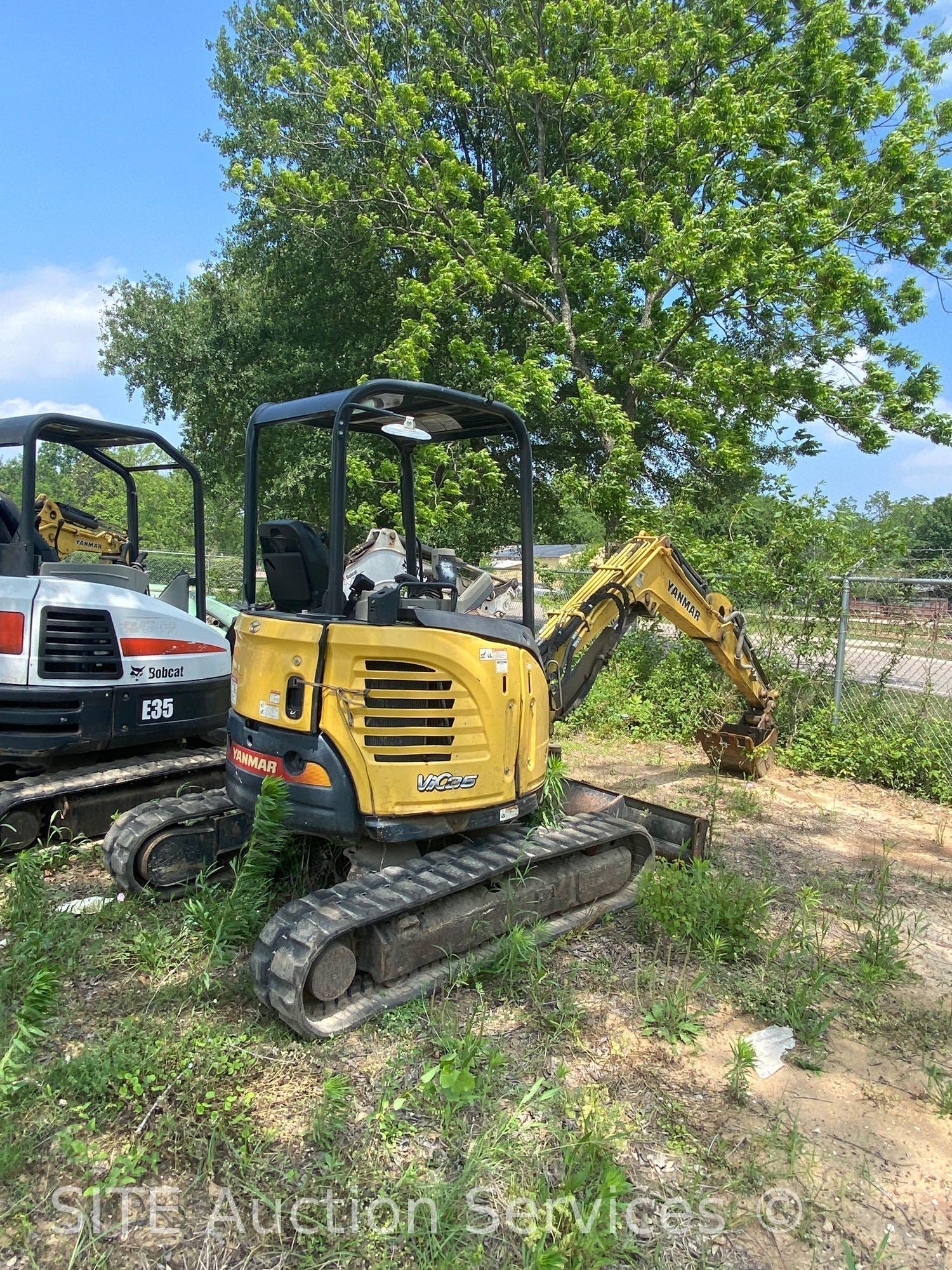 2014 Yanmar ViO35 Mini Excavator