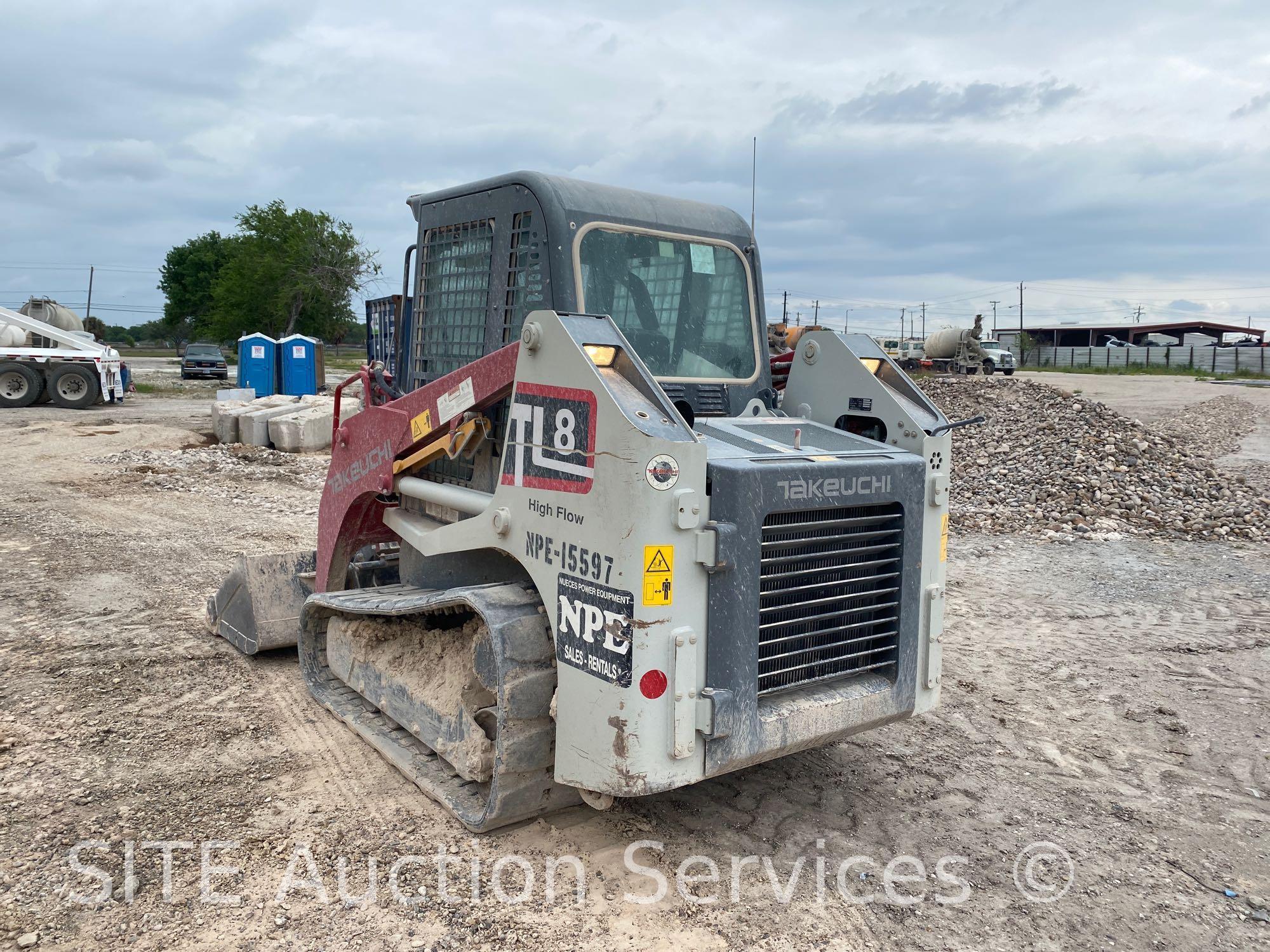 2019 Takeuchi TL8 High Flow Compact Track Loader