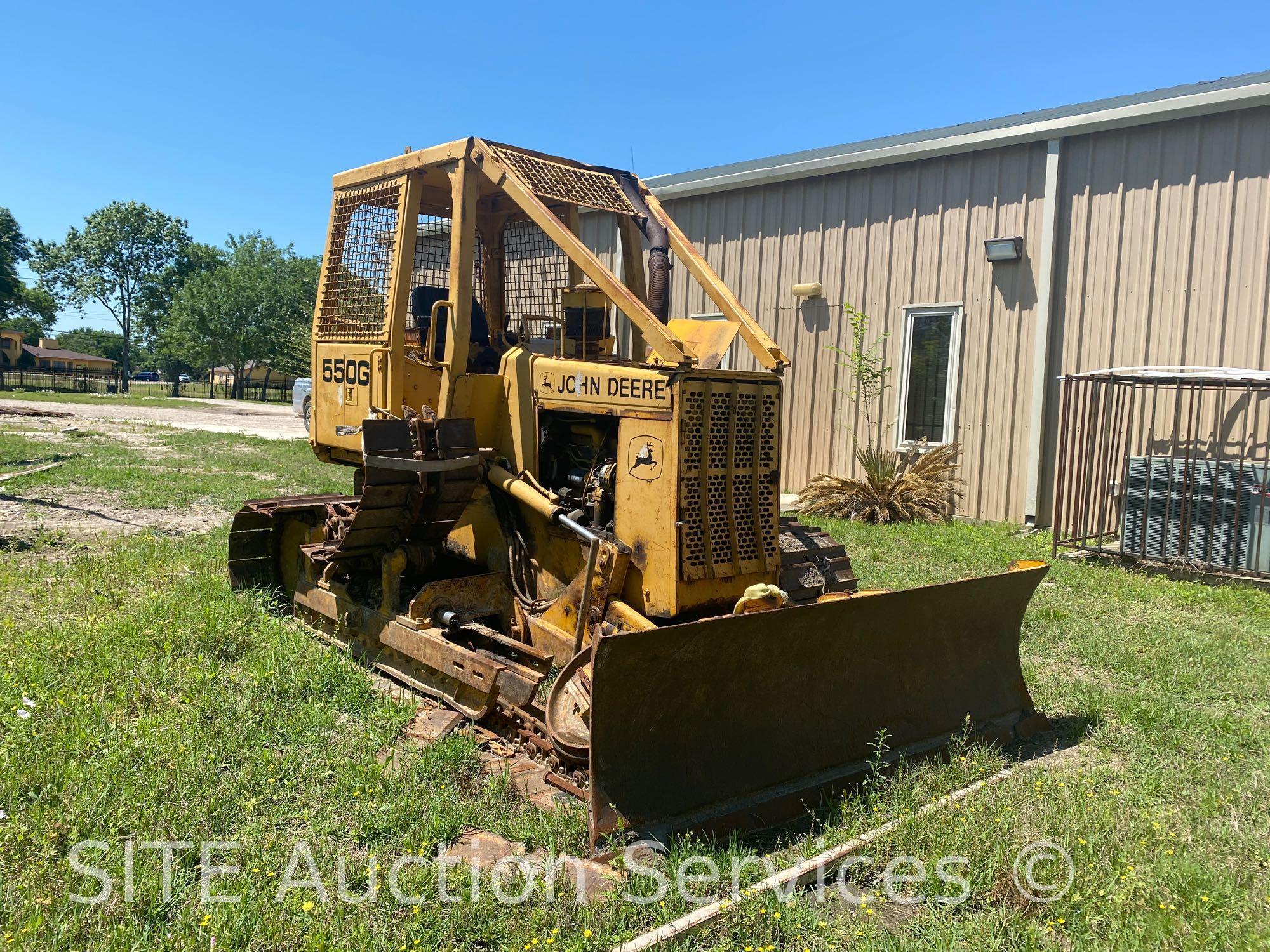 Deere 550G Crawler Dozer