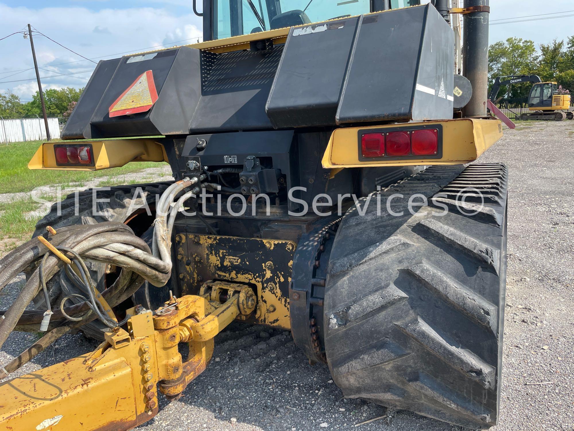 1994 Caterpillar Challenger 75C Track Tractor w/ 2001 Reynolds 18CMX Scraper