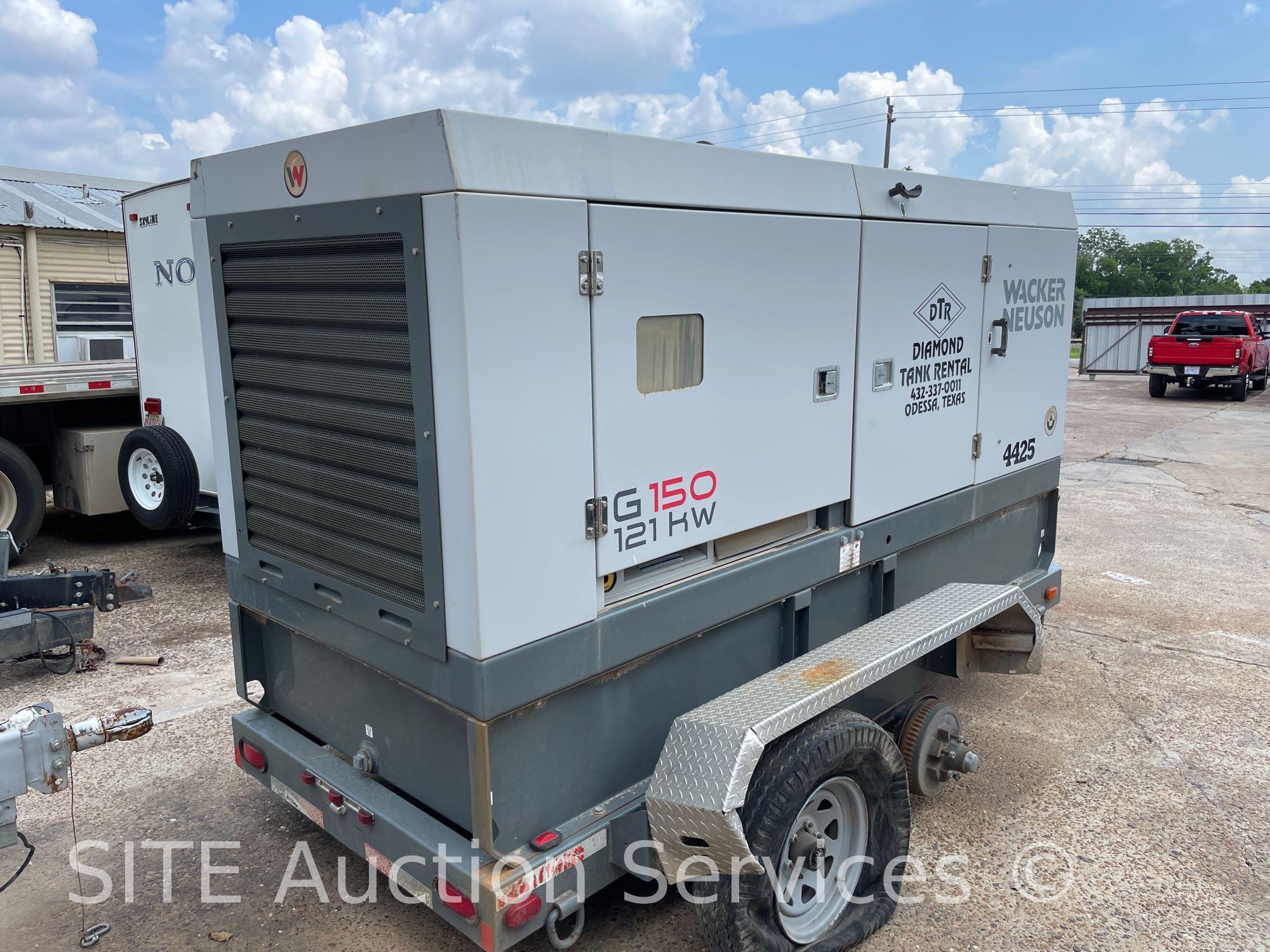 2013 Wacker Neuson G150 Generator