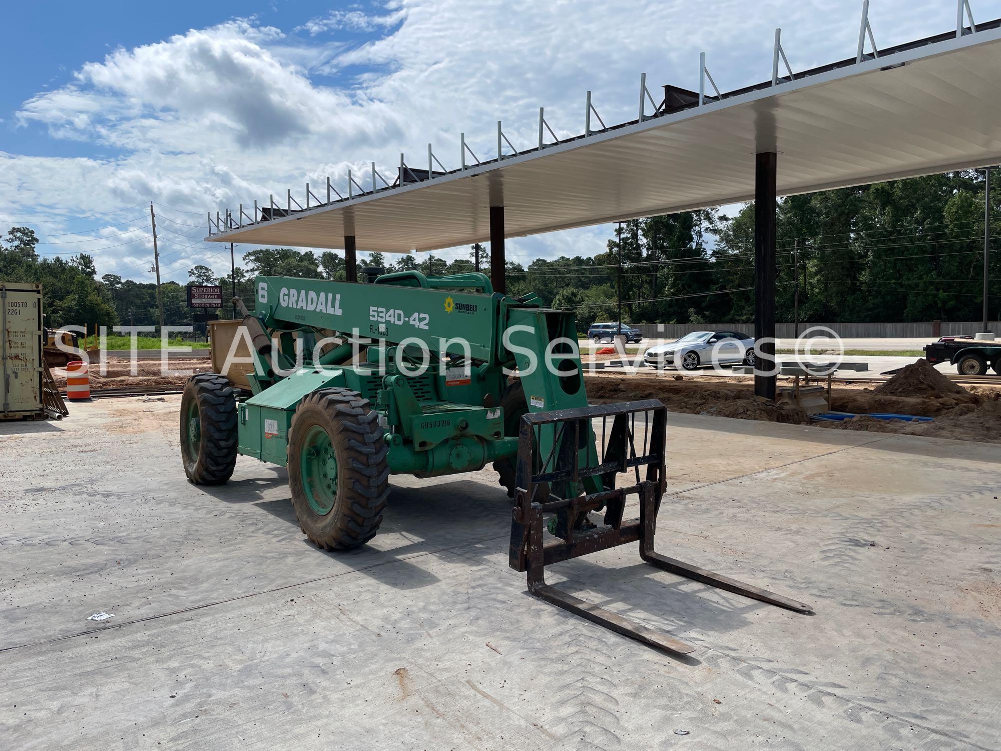 2000 Gradall 534D6-42 4x4 Telehandler