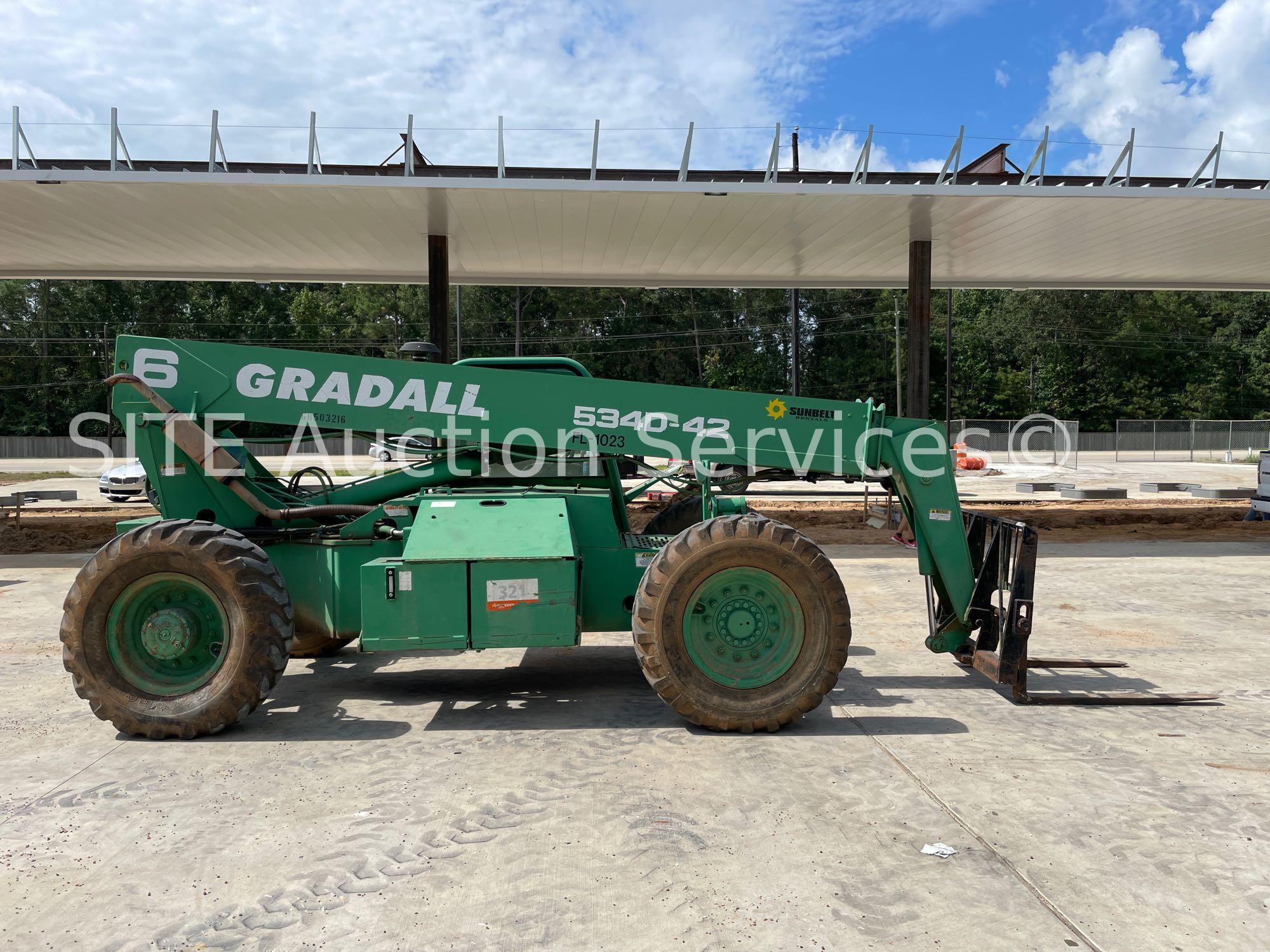 2000 Gradall 534D6-42 4x4 Telehandler