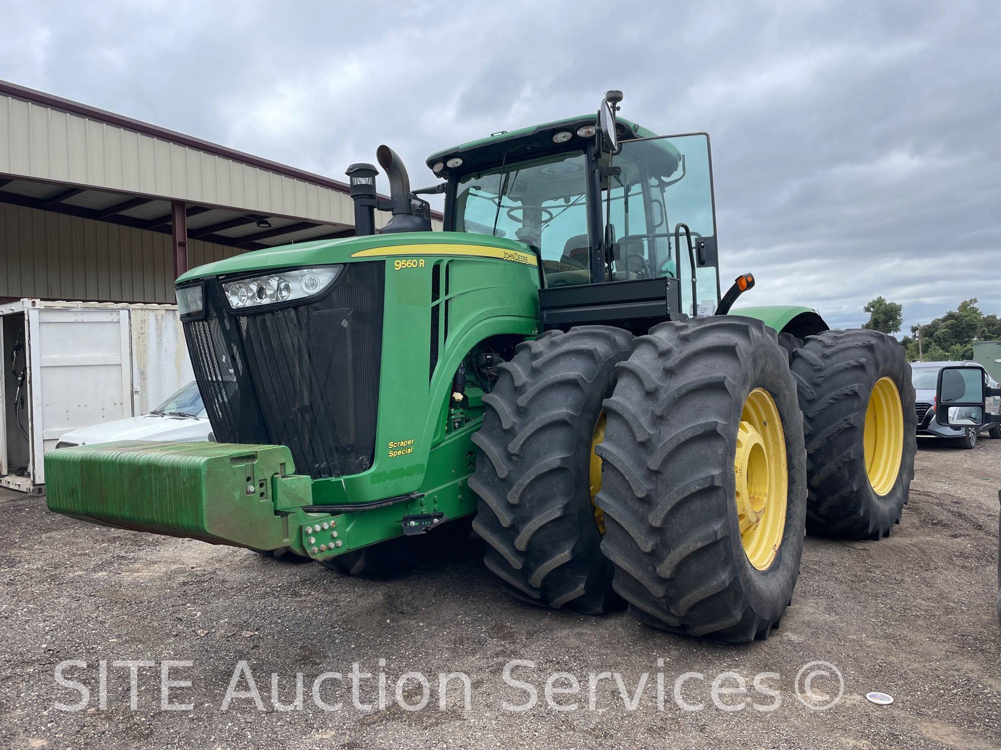 2013 John Deere 9560R Scraper Special 4WD Tractor