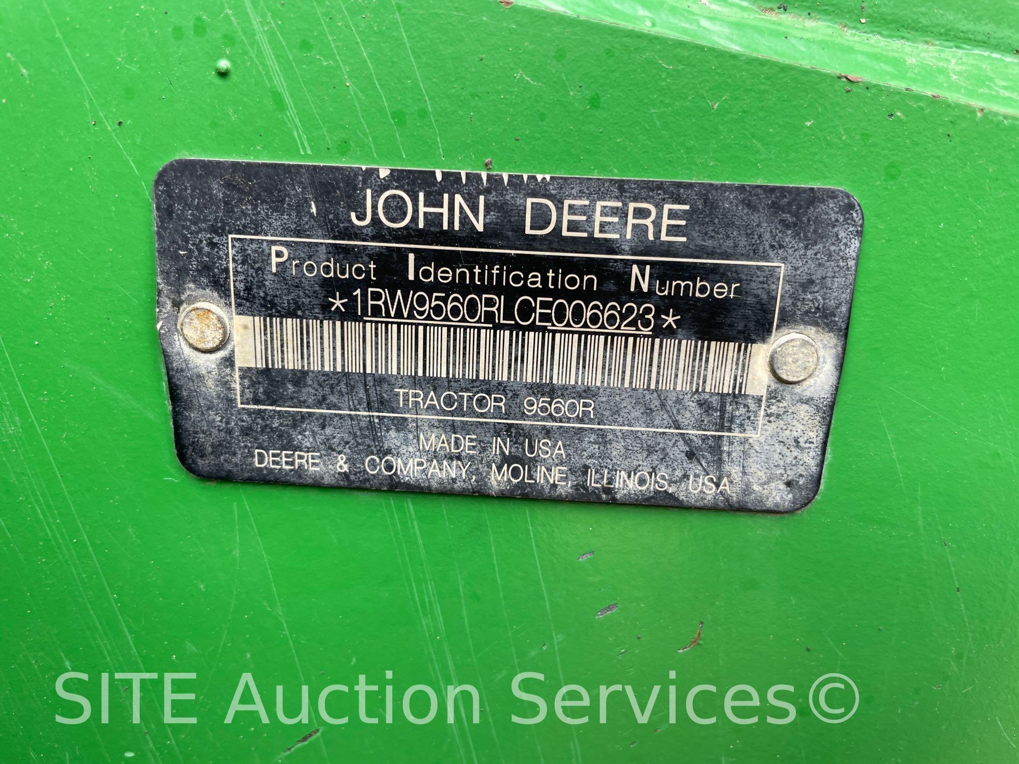2013 John Deere 9560R Scraper Special 4WD Tractor