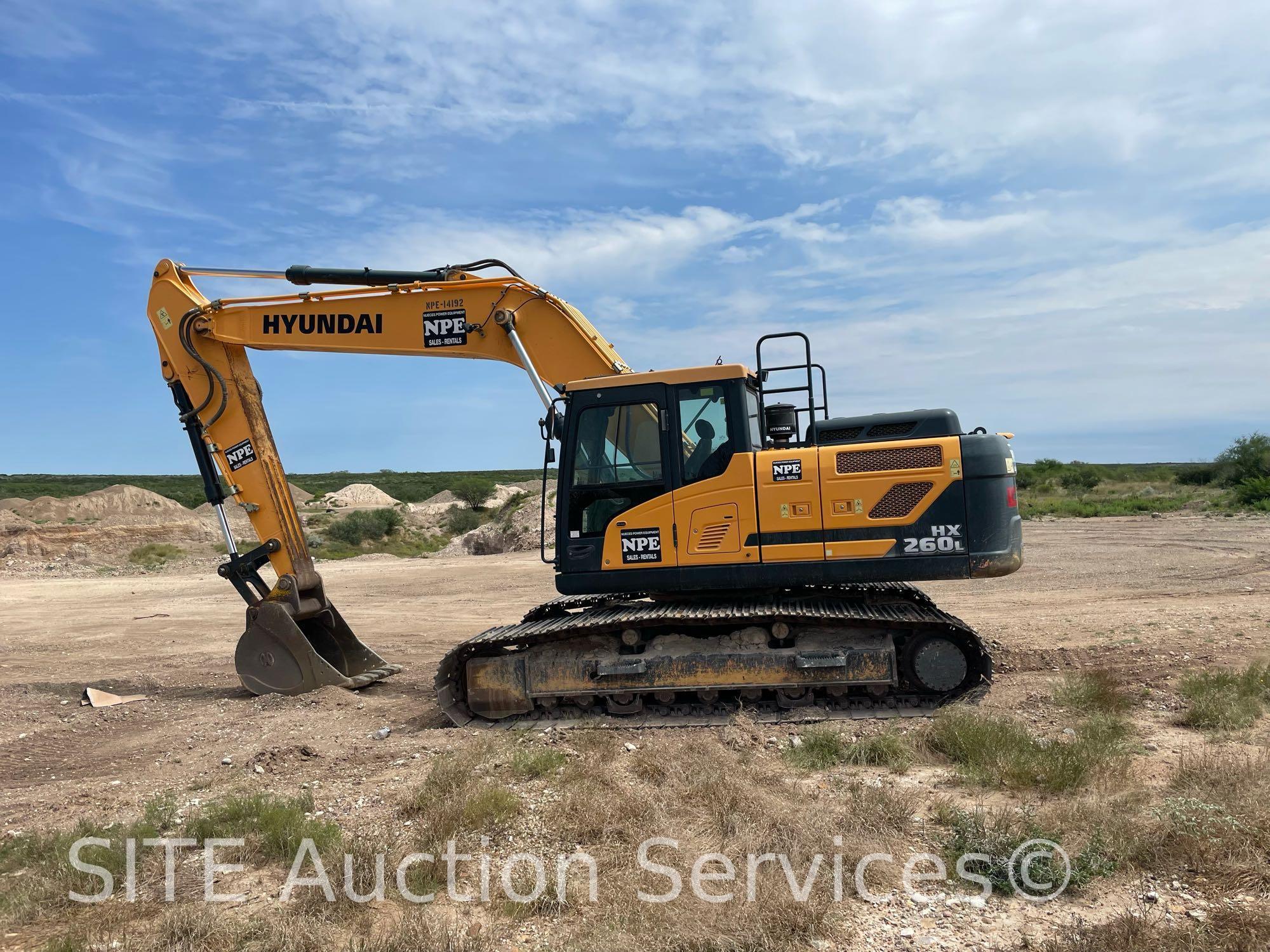 2017 Hyundai HX260L Hydraulic Excavator