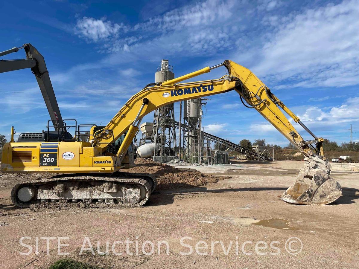 2018 Komatsu PC360LC-11 Hydraulic Excavator