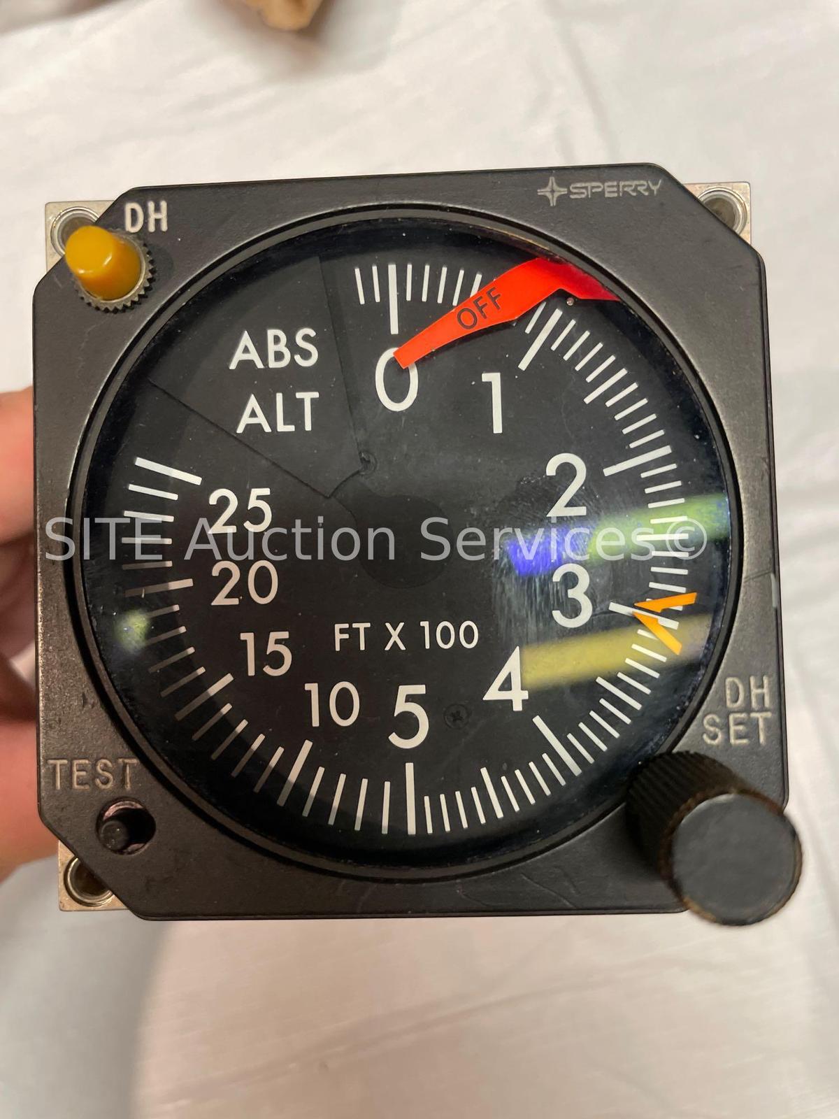 Sperry RA-315 Radio Altimeter Indicator